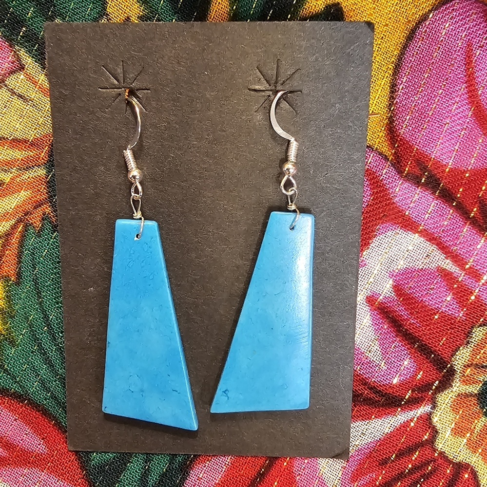 Native American Turquoise Earrings.